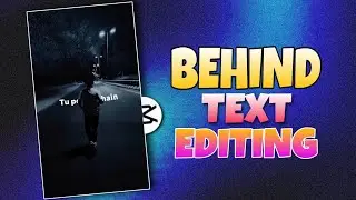 Capcut || Behind Texture Reels Editing || Person Behind Reel Kaise Banaye