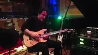 Neal Schon in Tarpan studio in SanRafael doing the intro to #EyeofGod, track 2.