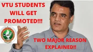 VTU updates today | VTU students will get promoted explained