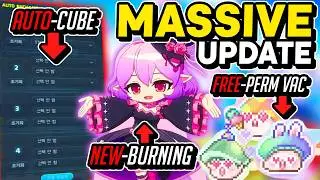 MASSIVE UPDATE For NEW PLAYERS - MapleStory Attack Patch Showcase Summary