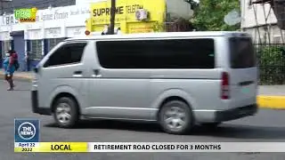 Retirement road closed for 3 months #TheNews #PBCJamaica