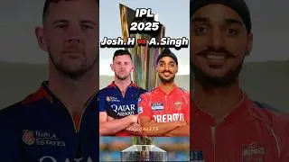 Josh Hazlewood vs Arshdeep Singh in IPL 2025 ⚡