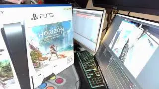 Unboxing a Sony PlayStation 5 (Horizon Forbidden West bundle)