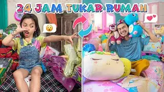 LEIKA TUKER RUMAH SAMA TOMPEL 😱 24 JAM LEIKA JADI TOMPEL