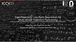 [ICCV 2023] EigenTrajectory: Low-Rank Descriptors for Multi-Modal Trajectory Forecasting