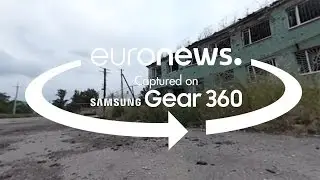 360° video: Experience life on Ukraine's front line in Stanytsia Luhanska