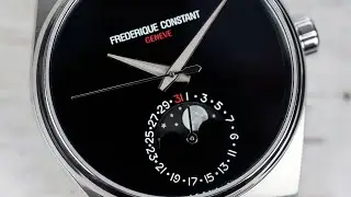 Обзор лимитированной серии Frederique Constant x Time+Tide Highlife Moonphase Onyx Moon