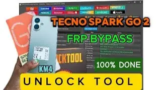 Tecno Spark Go2 ( KM4 ) Frp Bypass Latest Version One Click Unlock tool #foryou 