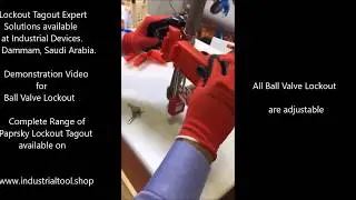 How to use Ball Valve Lockout