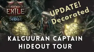 Path of Exile 2 - The NEW Kraken's Hideout - Update Showcase - Decorated - Kalguuran Support Pack