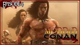 Conan Exiles MODDED - Gator BOSS - Episode #4 - Conan Devolved Server