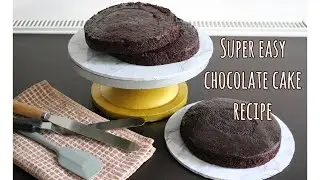 Easy and simple chocolate cake recipe