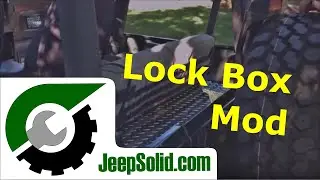 Lock box mod, Jeep Wrangler