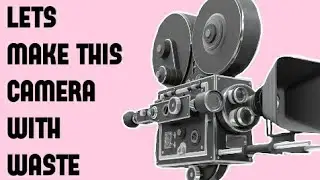 How to make this camera using cardboard boxes. |vintage camera model||fans of crafting|