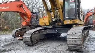 Up close and personal with the beast! Cat 375 LME at the Ritchie Bros auction November 2019