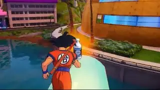 Collect Capsules in Dragon Ball Adventure Island