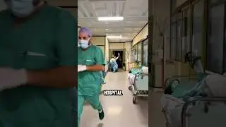 Экстренная помощь в больнице. #шорты #экстреннаяпомощь