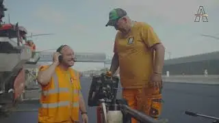 A 7: Neuer Asphalt im Bereich Stellingen reduziert Lärm deutlich