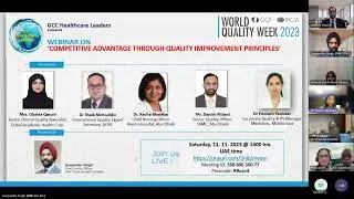Webinar   Competitive advantage through quality improvement principles and methods 11/11/2023