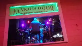 New Orleans to New York by Bike, 2018 - #8 Bourbon  Street at Night