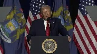 Trump claims US military operations, including Venezuela strike, were 'flawless' in Detroit speech
