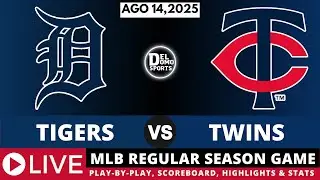 DETROIT TIGERS VS MINNESOTA TWINS ⚾ MLB REGULAR SEASON AGO 14, 2025