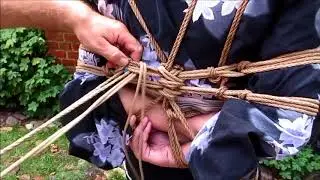 8 4 3 Hojo hishi version with leg   Slaanesh & GanRaptor shibari