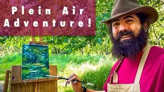 Color Theory Tips for Plein Air Painting | Oil Painting Art Vlog
