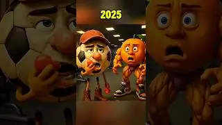 Italian Brainrot Memes 2025 vs 2029 #brainrot #shorts