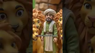 Daniel and The Lions.#trending,#Bible story #Christian stories for children#Animated Bible stories