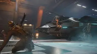 Star Citizen neues Flugmodell der Alpha deutsch | Sieben Schiffe im Testl |  Gameplay