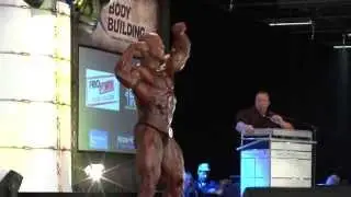 Edward Nunn - Competitor No 13 - Prejudging - FIBO Pro Championships 2013