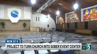 Project to turn church into sober event center