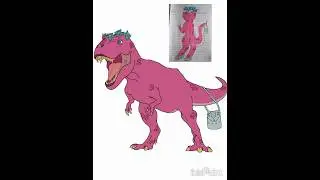 Mr. Bubbles (Collab oc with a friend) #art #drawing #speedpaint #dinosaur #jokeOc #Oc