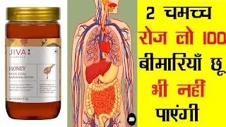 Jiva Ayurveda Multiflora Honey | 2 चमच्च रोज लो 100 बीमारियाँ छू भी नहीं सकती