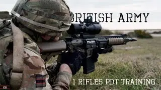 BRITISH ARMY PRE DEPLOYMENT TRAINING 1 RIFLES