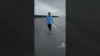 vacation time kuakata sea beach in bangladesh