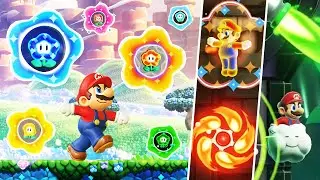 Super Mario Bros. Wonder - All Wonder Flower Effects (Full)