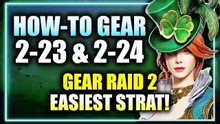 GEAR RAID 2 Stage 23 & 24 FULL GEARING GUIDE - Complete Walkthrough & Best Strat ⁂ Watcher of Realms