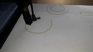 Laser cut vinyl stickers