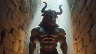🐂 🏺 The Mighty Minotaur Of Crete And Greek Hero Theseus 🇬🇷🔗 sirioti.com#GreekMythology #Crete #Ancie