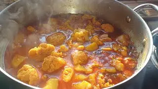 Aloo Gobi Dhaba Style || Very tasty and Flavourful !!😋