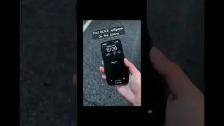 ❤️ That BLACK wallpaper on the Iphone is just AWESOME ❤️ #iphone #wallpaper #gadgets #shorts