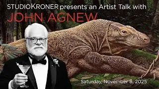 John Agnew Artist Talk | From Dinosaurs to Scratchboard Mastery at Studio Kroner