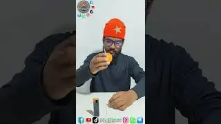 A light shining from an orange #lifehack  #lifestyle #viral #shorts #shortvideo #shortfeed