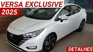 Nissan Versa Exclusive 1.6 CVT 2025 chega por R$138.990 com motor confiável, muito espaço e Conforto