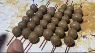MAKING CLAY BEADS BY HAND | DIY CLAY CRAFT PROJECT