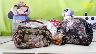Tutorial Frame Bag/ Kisslock bag Bianca Frame Bag