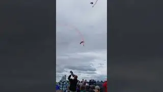 RAF falcons parachute display team at cosford 2025 #airshow