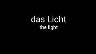 DE001 Deutsch Lernen - German Word Pronunciation, Vocabulary